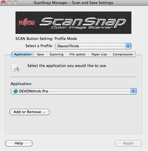 Scansnap Ocr With Devonthink Pro Office