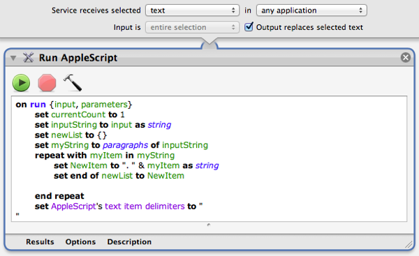 Automator Script