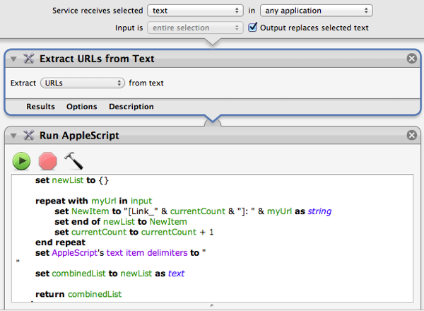 Automator Script