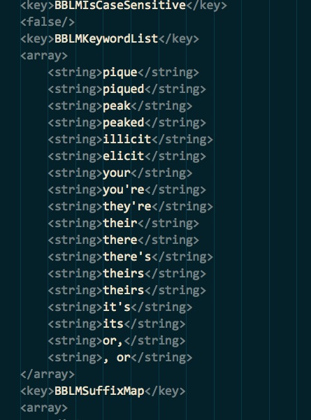 Custom Plist