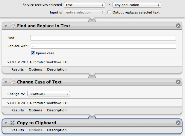 Screenshot of post slug for tumblr Automator Workflow