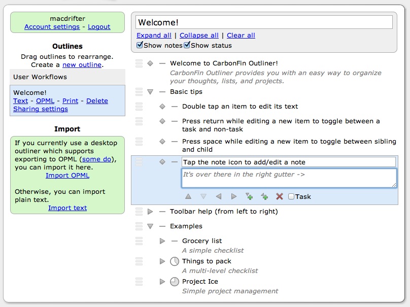 free opml editor outliner free opml editor outliner