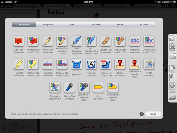 iAnnotate Full Palette