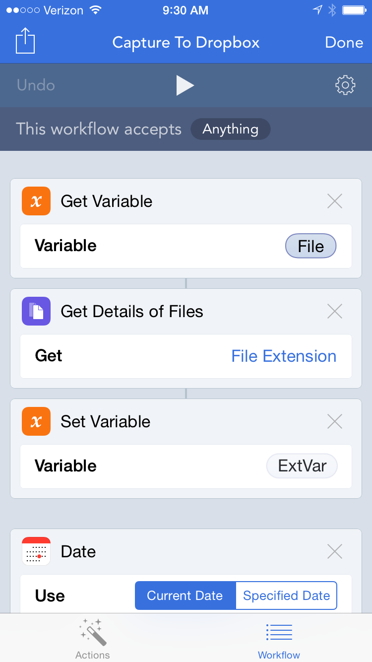 File Extension Capture
