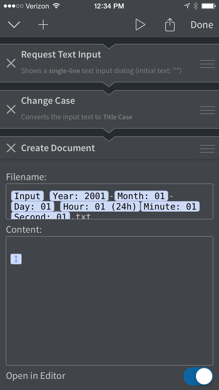 Editorial Workflow