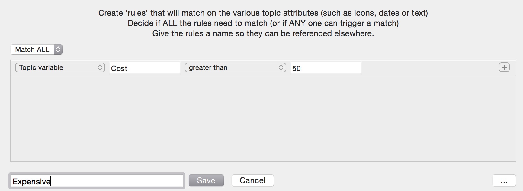 Variable Filters