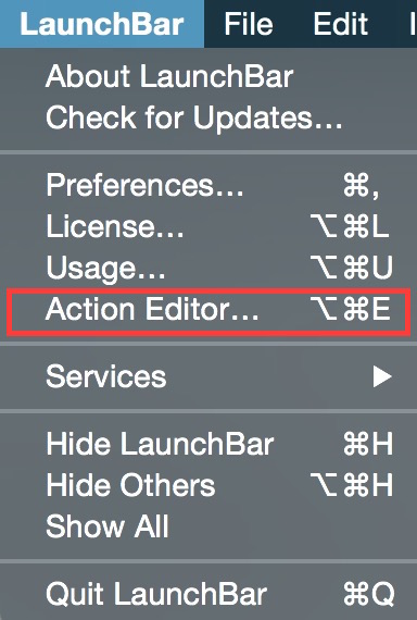 Action Editor