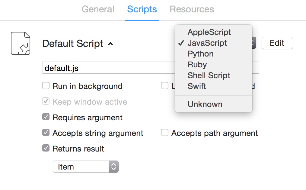 Script Editor