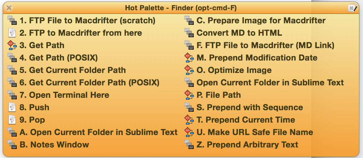 Styled Palette