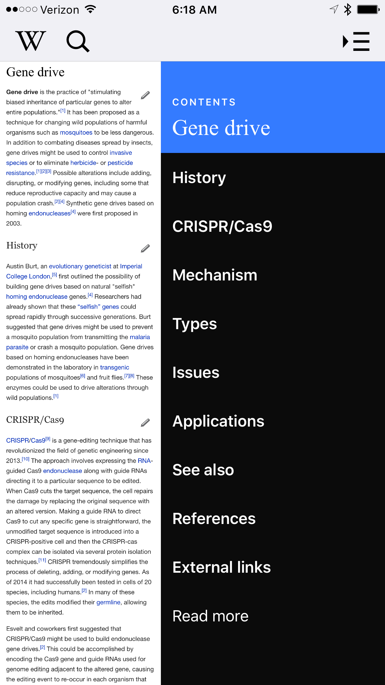 Wikipedia Outline