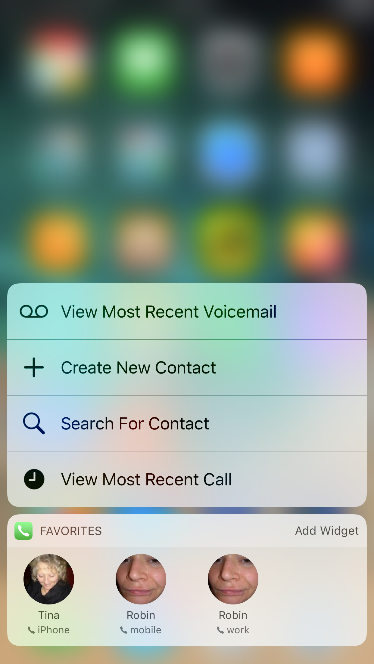 Phone 3D Touch