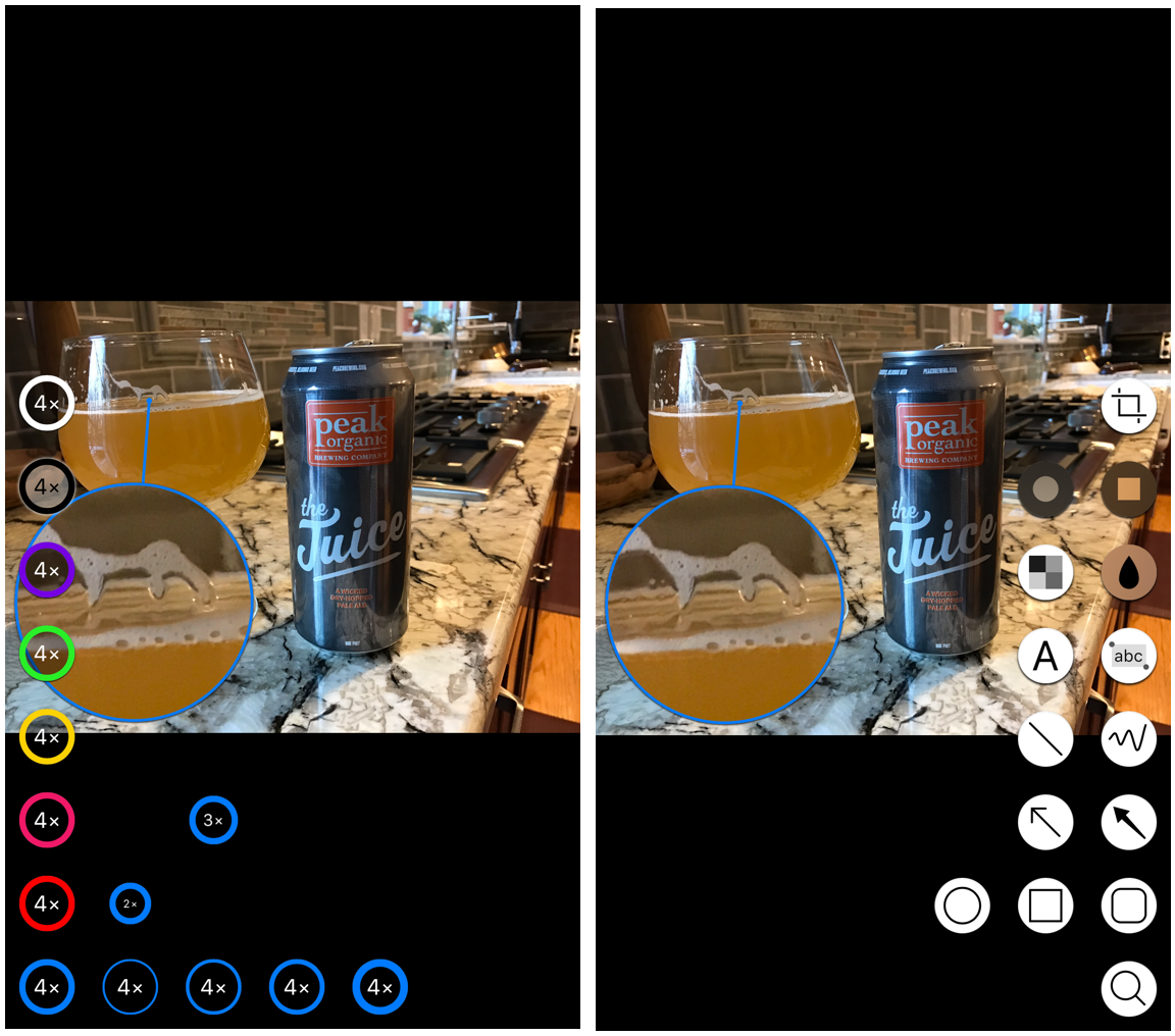 Magnifier Options