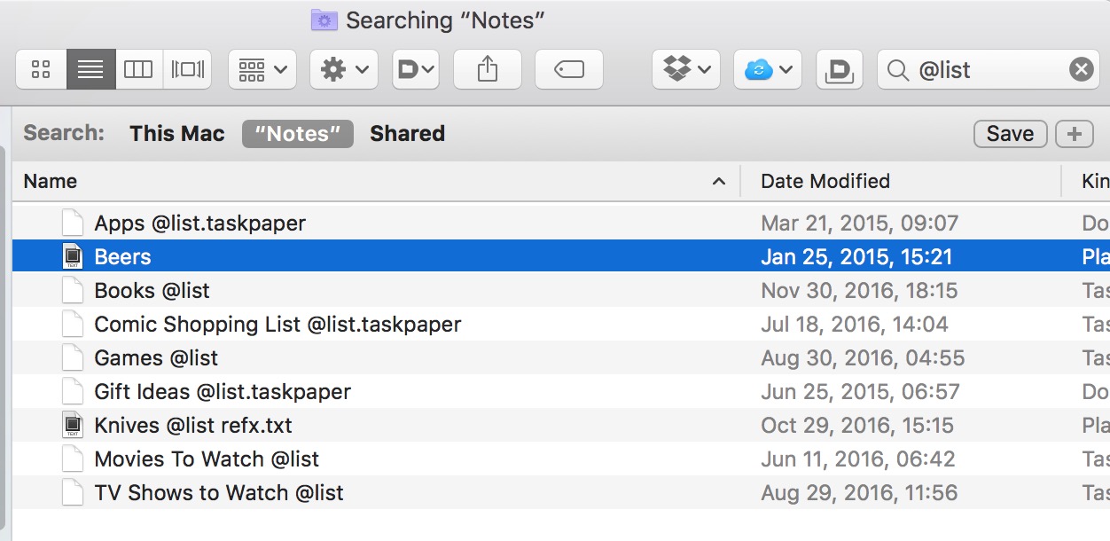 Tag Search in Finder