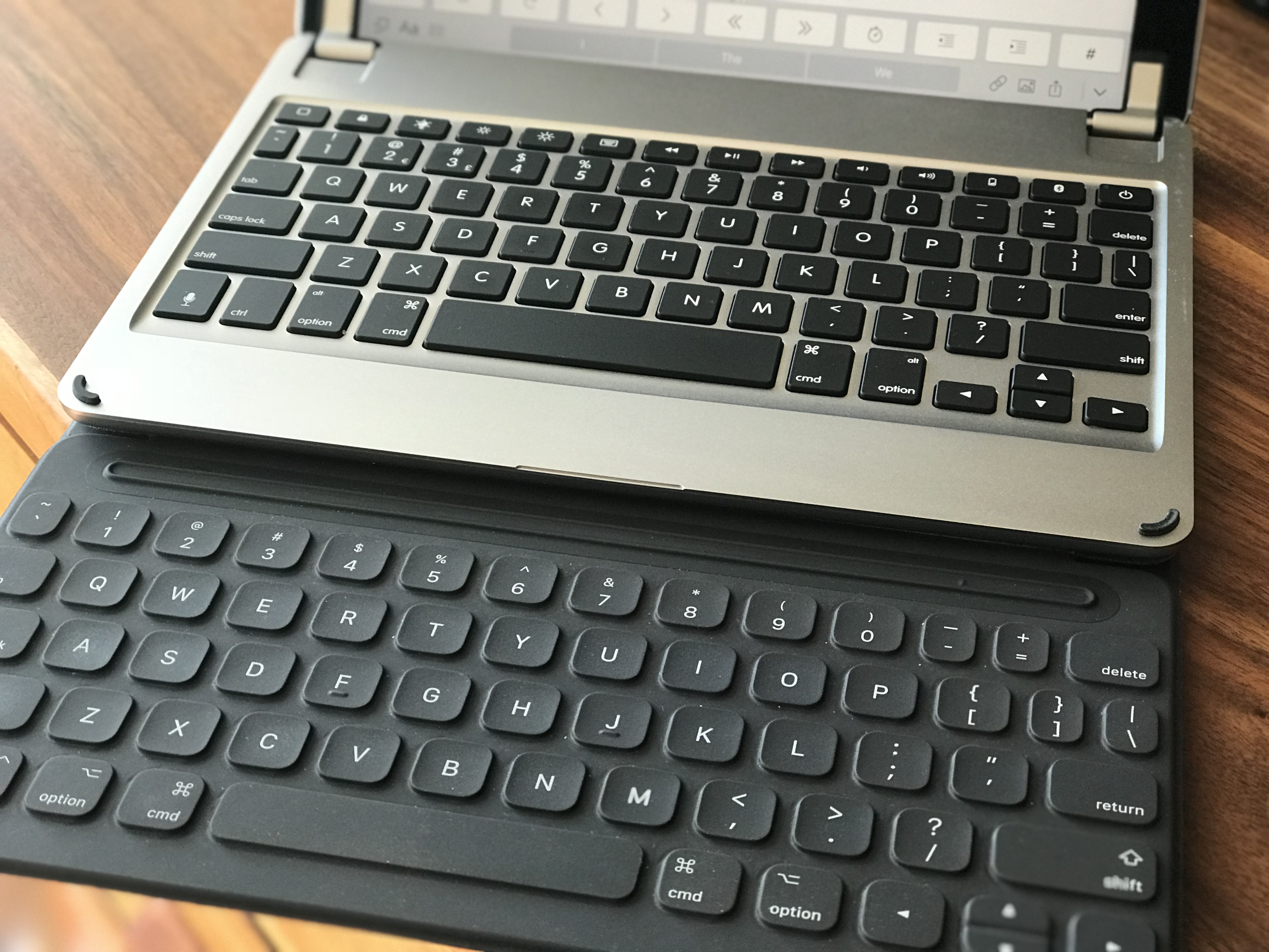 The Brydge and Apple Keyboards