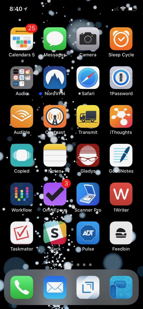 Home Screen