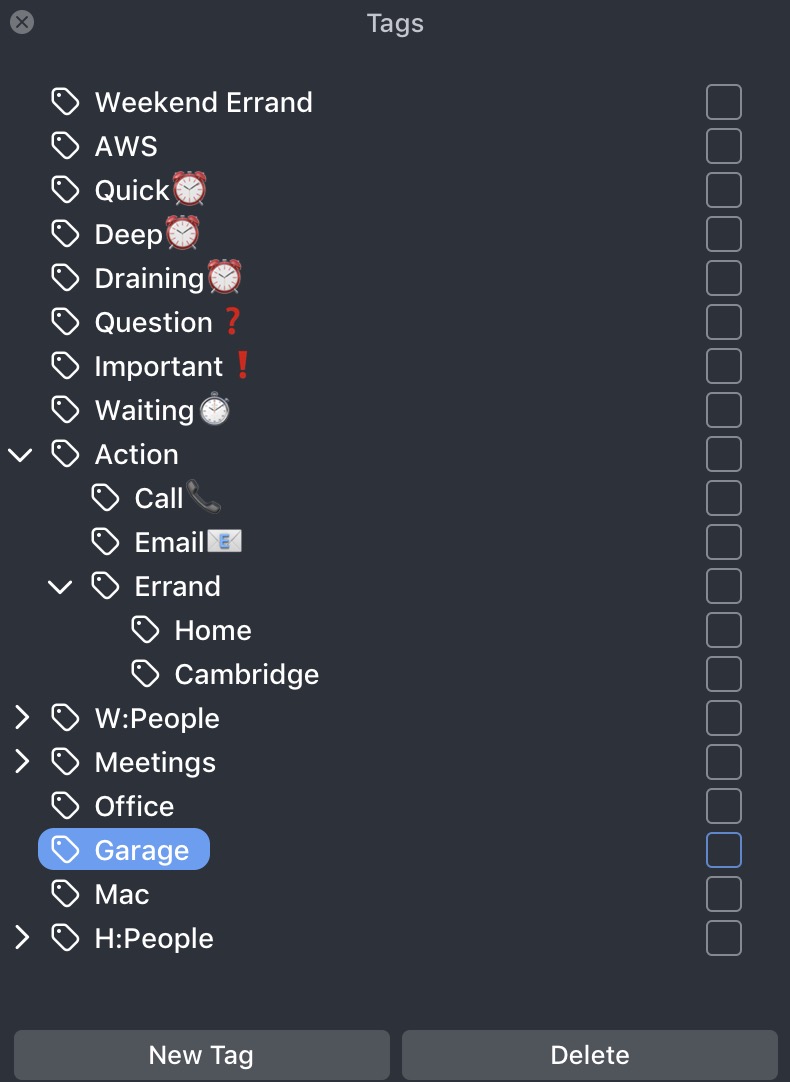 Nested Tags