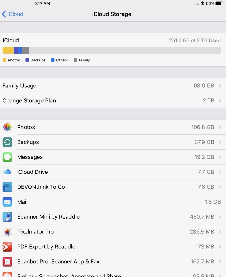 iCloud Storage