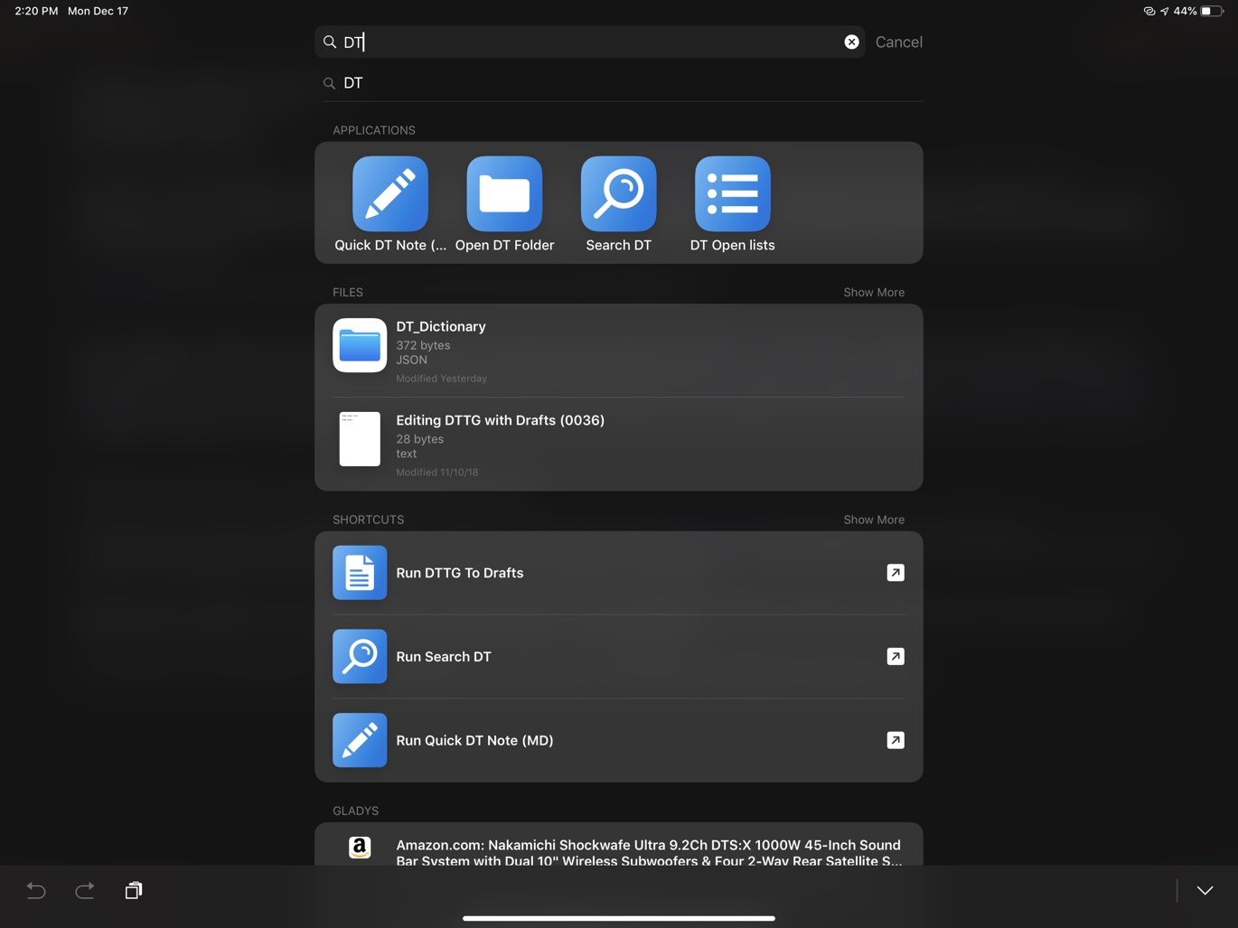 Home Screen Shortcuts For Productivity