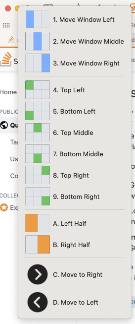 Right Click Window Management